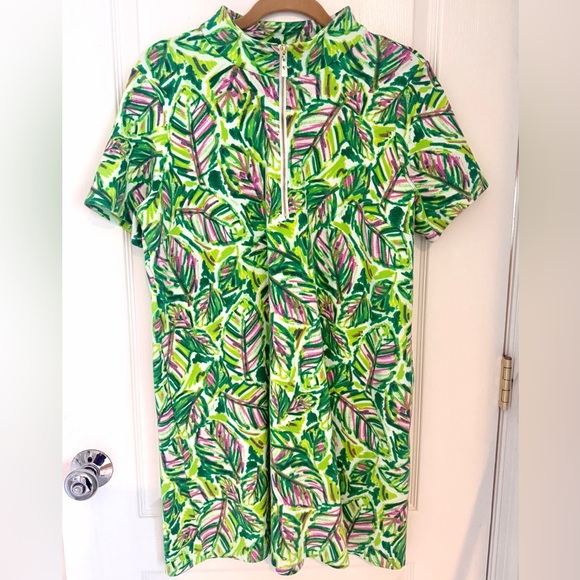 Belle by Kim Gravel Dresses & Skirts - Belle by Kim Gravel Perfect Pique Batik Chic Zip Dress. Size L Like New